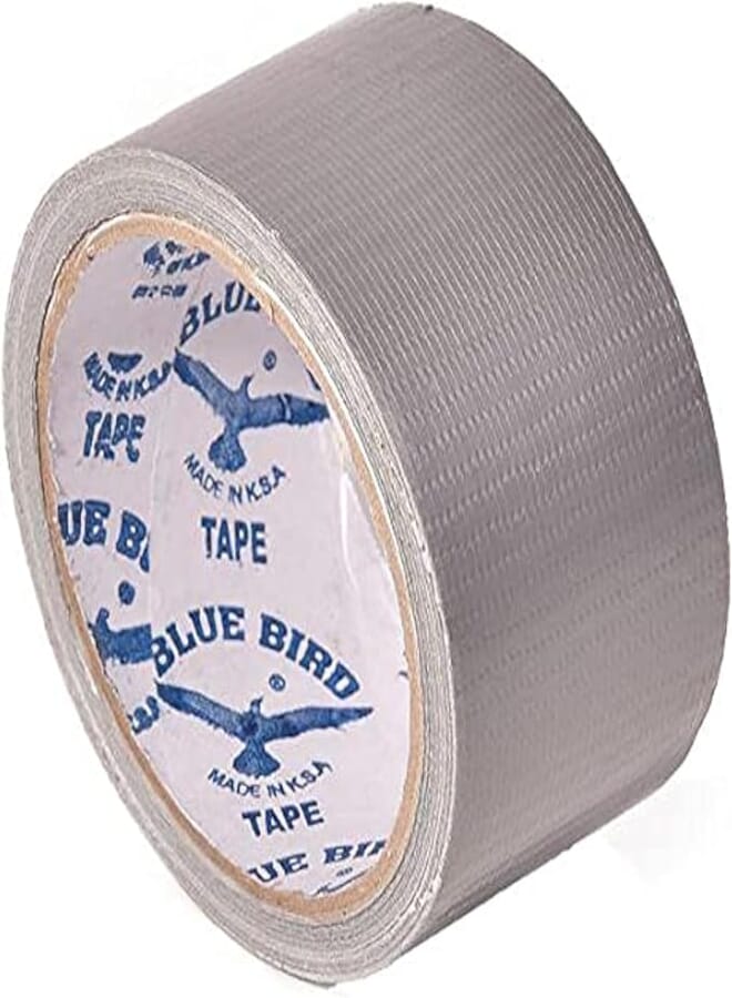 Blue Bird All-purpose gray adhesive tape 10 meters by 5 cm wide